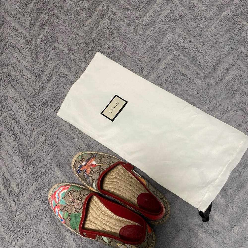 Gucci shoes.